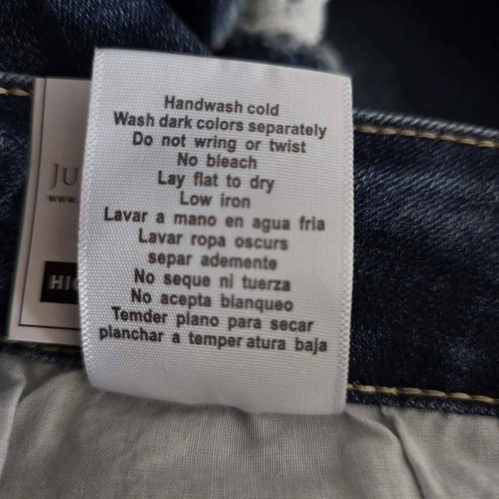 NWT Judy Blue Madelyn High Rise Button Fly Skinny, Size 22W - Picture 13 of 13